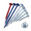 Tornillo autorroscante para carpintería con orificio oblicuo de medio diente de 1"-2", dispositivo para orificio oblicuo con diente grueso y ranura cuadrada especial, ranura para tornillo SQ2