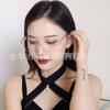 Gafas de sol de una pieza sin marco transparentes de gelatina, gafas de sol de color caramelo europeas y americanas, venta al por mayor transfronteriza de una pieza