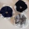 Color Café Gris Encaje de Alta Gama Doble Capa Goma para el Cabello Estilo Coreano Lazo para el Pelo Moño Accesorio para el Cabello para Mujeres