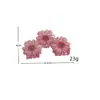 YHJ Accesorios para el Cabello Nuevo Clip para el Cabello de Flor de Margarita Fresca para Niñas, Pinza de Tiburón Estampada Colorida, Accesorio para el Cabello Dulce y Elegante