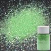 DIY Feito à Mão Material de Cânhamo Gotas de Cola de Cristal Pó Fino Misturado Glitter Laser Hexagonal Pó de Glitter Lantejoulas Frasco Saco