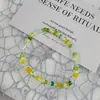 Pulseira Original Nova Exquisita, Pulseira Estilo Fresco Minimalista de Nicho, Pulseira de Contas de Arroz, Estilo de Moda Versátil com Personalidade