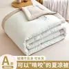 Colcha de Algodón Lavable Nanjiren, Colcha de Aire Acondicionado, Núcleo de Colcha Universal para Todas las Estaciones, Nuevo Modelo 2026, Lavable a Máquina, Colcha Fina Individual para Dormitorio