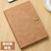 Cuaderno Se Puede Imprimir con Logo Hebilla Magnética Simple Libro de Registro para Reuniones de Oficina Libro de Bolígrafos para Negocios al por Mayor Imitación de Cuero PU