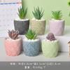 Atacado do Fabricante Vasos de Flores de Cerâmica Simples Nórdicos Vasos de Flores para Suculentas Criativos Mini Respiráveis Combinação de Plantas Verdes Suculentas Plantas em Vasos