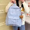 Mochila Casual para Campus para Alunos do Ensino Fundamental, Alunos do Ensino Médio, Mochilas Escolares, Leve para Viagem, Grande Capacidade, Mochilas com Aparência Sofisticada para Mulheres