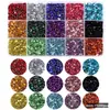 Set de 15 rejillas de diamantes AB de fondo plano de resina en colores jelly, diamantes para decoración de uñas de colores mixtos, diamantes adhesivos DIY hechos a mano, set de accesorios de diamantes transparentes grandes