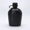 Venda Direta do Fabricante da Fonte, Garrafa de Água Portátil para Camping ao Ar Livre, Garrafa de Água Estilo Militar dos EUA, Garrafa de Água de PE de 1 Litro