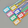 Cordón Grueso Simple de Doble Cara para Insignias de Trabajo, Insignias de Empleado, Tarjetas de Identificación de Estudiante y Tarjetas de Autobús