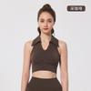 Verano Nuevo Mono Ropa Deportiva Exterior Chaleco Forma I Ropa de Tenis Fitness Top POLO Lasel Top de Yoga