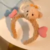 Diadema de Pingüino de Peluche Lindo para Otoño e Invierno, Cabeza de Pez, Celebridad de Internet Femenina, Cara de Dibujos Animados, Para Lavado de Cara, Maquillaje, Presionar el Cabello, Diadema Nueva, Pasador de Pelo, Diadema