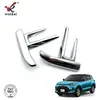Adecuado para Toyota Raize Parachoques Trasero Modificado Luz Antiniebla Marco Decorativo Brillante Cromado Cubierta Especial para Faros Antiniebla Serie 200