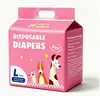 Los pañales para mascotas KoKopet son pantalones menstruales absorbentes para mascotas, pantalones fisiológicos desechables transpirables para perros y almohadillas para orina especializadas.