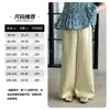 Calça Tutu Elefantinho Roupas Infantis 2026 Verão Novo Estilo Calça Reta de Pernas Largas para Crianças Maiores Calças Casuais Descoladas