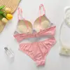El Conjunto de Lencería con Estampado de Leopardo Más Vendido de Amazon, Sin Costuras, Sexy, Push-Up, Sujetador con Aros para Mujer