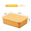 Caja de almacenamiento de plástico color Morandi caja de almacenamiento para armario ropa interior pantimedias caja de almacenamiento para snacks juguetes con tapa caja de almacenamiento