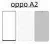 Aplicable al teléfono móvil oppoA2 película templada de pantalla completa OPPO HD vidrio templado electrochapado de alto aluminio película protectora anti-miradas