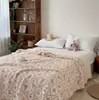 Ordem Coreana Desenho Animado Algodão Macio Estampado Gaze Manta Bolha Manta de Soneca Roupa de Cama