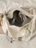 Moda transfronteiriça nova bolsa estilosa feminina bolsa de grande capacidade para o dia a dia bolsa de ombro único bolsa tote simples retrô casual