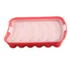 Nuevo molde para salchichas engrosado de 220 g, herramienta de suplemento alimenticio de silicona, horneado a alta temperatura, molde para hot dog, caja para pastel al vapor con tapa
