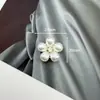 Nuevos Accesorios de Aleación Flor de Perla, Adornos Sencillos de Corazón Estilo Chanel, Accesorios para el Cabello Hechos a Mano, Decoraciones para Zapatos, Materiales para Ropa DIY