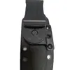 Clip para Funda K Accesorios para Fabricación de Fundas Kydex Clip de Cintura de Plástico Clip de Cinturón Universal Accesorios de Clip Trasero para Funda K