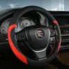 Processamento e Personalização de Capas para Volante de Carro, Capas Protetoras de Couro para Decoração Interior, Capas de Guidão de Carro Modernas e Respiráveis