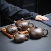 Tetera de Arena Morada de Mineral Crudo Termocrómica Longfeng Hecha a Mano Tetera de Arena Morada Juego de Té Kung Fu Olla Fengming Regalo de Negocios