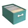 Caja de Almacenamiento para Armario para Ropa, Ropa Interior, Calcetines, Artículos Varios, Canasta de Almacenamiento, Tipo Cajón de Tela, Plegable y Ahorra Espacio