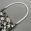 Corda de Couro PU de 8mm de Espessura para Bolsas de Crochê DIY, Bolsas de Palha, Bolsas Tote, Bolsas de Tecido e Acessórios de Alça de Bolsa