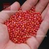 Grãos de arroz coloridos de 2/3/4mm, contas de vidro, materiais de produção para joias DIY feitas à mão, brincos, pulseiras, colares
