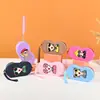 Nuevo Estuche para Gafas de Silicona PVC Dibujos Animados Portátil con Cordón Bolsa de Almacenamiento para Gafas de Sol Caja de Gafas Anticompresión Personalizado
