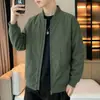 Jaqueta masculina corta-vento e impermeável, nova marca da moda primavera e outono 2026, jaqueta solta com gola alta, peça de outer wear estilosa e cool