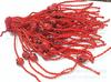 Pulsera creativa de cuerda roja calavera roja pulsera simple tejida con cuerda roja pulsera de cuerda roja de la suerte joyería