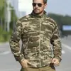 Cárdigan de Forro Polar Ignífugo Táctico Sin Capucha para Hombre de Doble Cara Sherpa Cálido Chaqueta Protección contra el Frío Capa Interior Engrosada