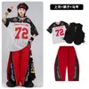Figurinos de Dança de Rua Infantis Hip Hop Meninos Roupas da Moda Listrado Legal Conjunto de 72 Peças para Dança Figurinos de Performance hiphop