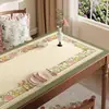 Toalha de Mesa, Jogo Americano Floral Retro Americano, Impermeável, à Prova de Óleo, Não Lavável, Luxo Leve, Sensação de Alta Qualidade, Protetor de Mesa Retangular
