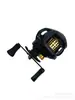 Atacado do Fabricante Carretilha de Baitcasting para Água Doce de Uso Geral nas Cores Preto e Dourado Carretilha de Pesca de Metal Carretilha de Pesca Anti-Estouro Carretilha de Linha de Pesca