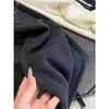 Mezcla de Cachemir y Seda Minimalista Versátil Pierna Recta Color Sólido Básico Caída Suave Pierna Recta Pantalones Casuales Pantalones de Lana Mujer