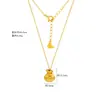 Collar Ouyini de Plata 925, Mismo Estilo que Wei Xue, Colgante Pequeño de Bolsa de la Suerte Cepillado, Versátil para Mujeres, Lujo Ligero, Cadena de Suéter de Alta Gama