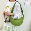 Bolsa Dumpling Versátil Feminina Pequena Transversal 2026 Novo Estilo Unissex Leve Bolsa de Tecido de Nylon Bai Bolsa de Ombro Casual Transfronteiriça