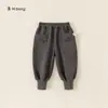 M Itens de Bem-Estar Não Reembolsáveis Calça Jogger Infantil Casual Primavera e Outono Calças Esportivas para Meninos e Meninas Calças para Crianças Calças de Moletom Liquidação