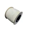 Tira de Espuma de Silicona Resistente a Altas Temperaturas, Tira de Espuma Blanca Redonda Ignífuga, Tira de Esponja, Impermeable, Antideslizante, Tira de Goma Sólida Sellada