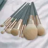 Conjunto de Pincéis de Maquiagem Batata Roxa Pequena de Cangzhou Pincel para Pó Solto Pincel para Sombra Pincel para Base Pincel de Beleza Portátil Ferramentas de Maquiagem