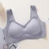 Sujetador tipo chaleco de una sola pieza con soporte para la palma, diseñado para realzar el escote, prevenir la flacidez y proporcionar alta elasticidad y comodidad. Sujetador sin costuras de copa fina para tallas B y C