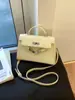 Bolsa Pequena Transfronteiriça com Padrão de Crocodilo para Mulheres 2026 Nova Moda Primavera Bolsa de Mão Bolsa de Ombro Versátil de Alta Qualidade Bolsa Transversal