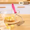 Prensador Manual de Patatas y Calabaza de Acero Inoxidable Herramienta Manual para Puré de Bebé Exprimidor Multifuncional de Frutas con Mango de Colores