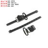 Hebilla de Ajuste de Cintura de Plástico Negro y Nylon Falda con Tirantes Cosida a Mano 16mm Hebilla Deslizante para Reducir la Cintura de Uniforme JK