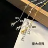 Venta Caliente Transfronteriza Caja Universal Chapada en Oro de 24K Cadena de Extensión para Collar Cadena Sencilla Cadena para Clavícula Accesorios de Transmisión en Vivo