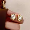 Pendientes de plata de ley S925 estilo coreano de lunares con lazo 2026 nuevos de moda populares versátiles de alta gama hermosos pendientes para mujer